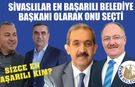 Sivas’ın En Başarılı Belediye Başkanı O Oldu! Siz Olsaydınız Kimi Seçerdiniz?