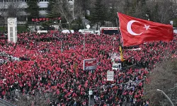 Ankara'da 'Büyük Gazze Yürüyüşü ve Mitingi' Düzenlendi 