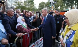 Erdoğan'a Türkevi'nde Sevgi Seli 