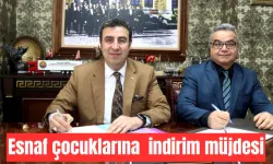 Esnaf çocuklarına  indirim müjdesi