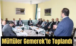 Müftüler Gemerek’te Toplandı