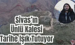 Sivas'ın ünlü Kalesi Tarihe Işık Tutuyor