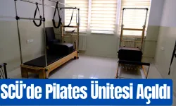 SCÜ’de Pilates Ünitesi Açıldı