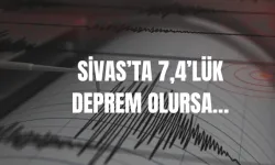 Sivas’ta 7,4’lük deprem olursa…