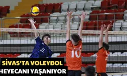 Sivas’ta Voleybol Heyecanı Yaşanıyor
