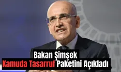 SON DAKİKA: Bakan Şimşek Kamuda Tasarruf Paketini Açıkladı!