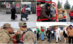 Türkiye'deki Suriyeliler Ülkelerine Dönüyor