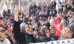 Üniversite öğrencilerinden Filistin’e destek