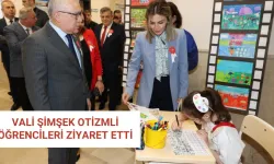 Vali Şimşek Otizmli Öğrencileri Ziyaret Etti