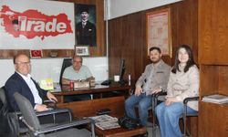 Kuzey Kafkas Kültür Derneği'nden gazetemize ziyaret