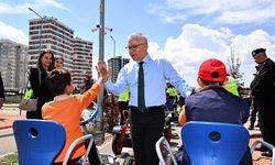 Sivas’ta Minikler Trafik Kurallarını Uygulamalı Olarak Öğreniyor