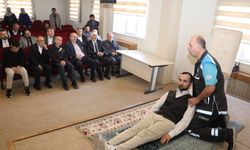 Sivas'ta din personeline ilk yardım eğitimi