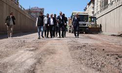 Adem Uzun sahada incelemelerde bulundu
