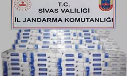 Sivas'ta kaçak sigara operasyonu!