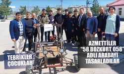 Azmettiler, “58 BOZKURT 058” Adlı Arabayı Tasarladılar