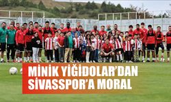 Minik Yiğidolar’dan Sivasspor’a Moral