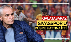 Galatasaray, Sivasspor'u düşme hattına itti!
