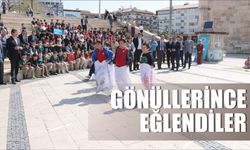 Gönüllerince  Eğlendiler