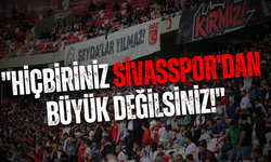 Kırmızı Duvar taraftar grubundan yönetim ve oyunculara sert tepki! "Hiçbiriniz Sivasspor'dan büyük değilsiniz!"