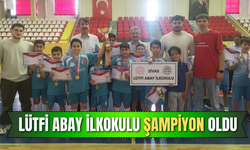 Lütfi Abay İlkokulu şampiyon oldu