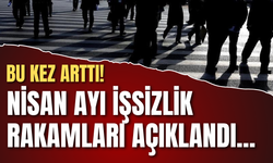 Nisan ayı işsizlik rakamları açıklandı