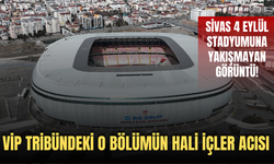 Sivas 4 Eylül Stadyumuna yakışmayan görüntü!