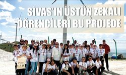 Sivas’ın Üstün Zekalı Öğrencileri Bu Projede