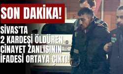 Sivas'ta 2 kardeşi öldüren cinayet zanlısının ifadesi ortaya çıktı!