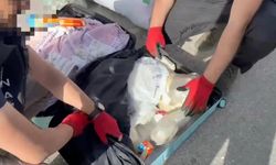 Sivas'ta durdurulan yolcu otobüsünde uyuşturucu ele geçirildi