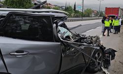 Cip TIR'a arkadan çarptı!
