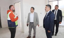 Erdoğan, çalışmaları yerinde inceledi