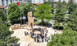 Sivas'ta Atatürk Anıtı'nın çevre düzenlemesi tamamlandı