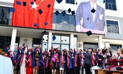 Mezuniyet coşkusu yaşadılar