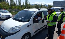 Ulaş'ta bayram öncesi trafik denetimleri artırıldı