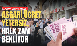 ASAL'dan Çarpıcı Anket: Asgari Ücret Yetersiz, Halk Zam Bekliyor