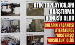 Atık toplayıcıları araştırma konusu oldu