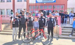 500 puan aldı, bisikleti kaptı!