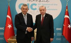 Cumhurbaşkanı Erdoğan, Philippe Lazzarini’yi kabul etti