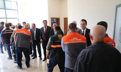 İlk Mesai Gününde Bayramlaştılar