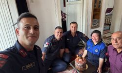 Jandarmadan Down Sendromlu çocuğa sürpriz