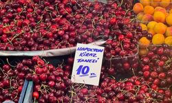 Bu pazarda kirazın tanesi 10 lira!
