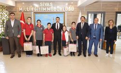 Başarıya giden yolda müdüre ziyaret