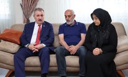 Mustafa Destici'den şehit ailesine ziyaret!