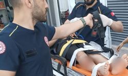 2'nci katın balkonundan düşen çocuk yaralandı