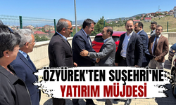 Özyürek'ten Suşehri'ne yatırım müjdesi