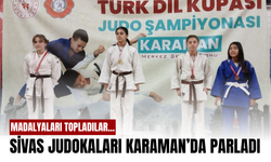 Sivas judokaları Karaman’da parladı