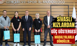 Sivaslı sporcular şampiyonadan madalyalarla döndü