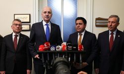 TBMM Başkanı Kurtulmuş, Yeni Yol grubunu ziyaret etti