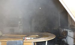 Tokat'ta lisede çıkan yangın söndürüldü