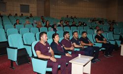 Sağlıkçılara eğitim verildi
